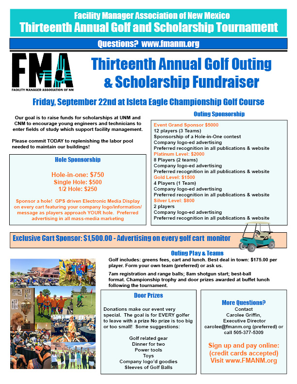 FMA 13th Annual Golf Tournament